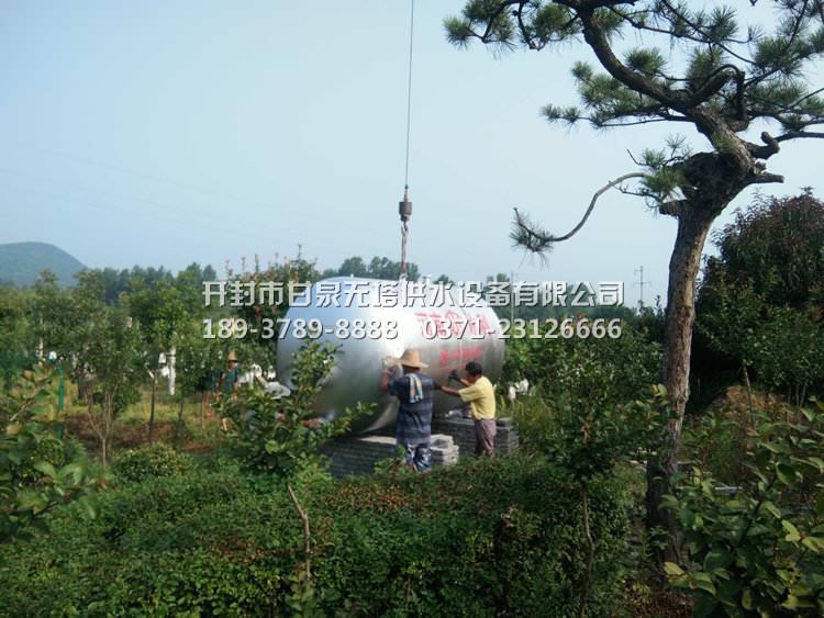 10噸農(nóng)村引用水利工程無(wú)塔供水設(shè)備